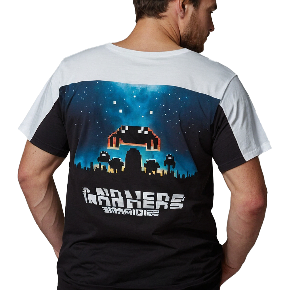 t-shirt space invaders